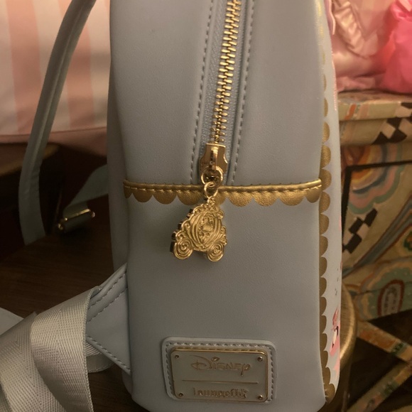 Loungefly 70th Anniversary Cinderella Backpack- NWOT - Picture 2 of 8